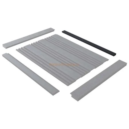 Финишный молдинг LF124B BK114K левый декорированный (31х12х2700мм) в Каменске-Уральском