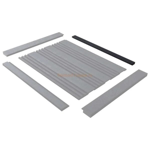 Финишный молдинг LF124B BK114K левый декорированный (31х12х2700мм) в Каменске-Уральском