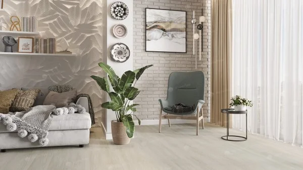 Каменно-полимерная плитка Alpine Floor Solo Виваче ECO 14-2, 3,5 мм 34 класс в Каменске-Уральском