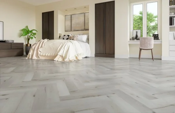 Кварц-виниловая плитка Fargo Parquet 4мм 33-DL1601 Дуб Снежный (Градиент) в Каменске-Уральском