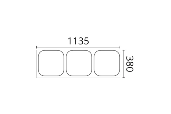 WALL PANEL ICON 3 P ARSTYL размеры