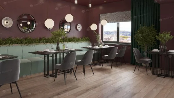 Кварц-виниловая плитка Alpine Floor Premium XL Дуб Персиковый ЕСО 7-20, 8 мм. 43 класс в Каменске-Уральском