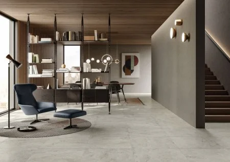 Керамогранит Italon Метрополис Абсолют Сильвер 80х80 (Натуральная и Реттифицированная) в Каменске-Уральском