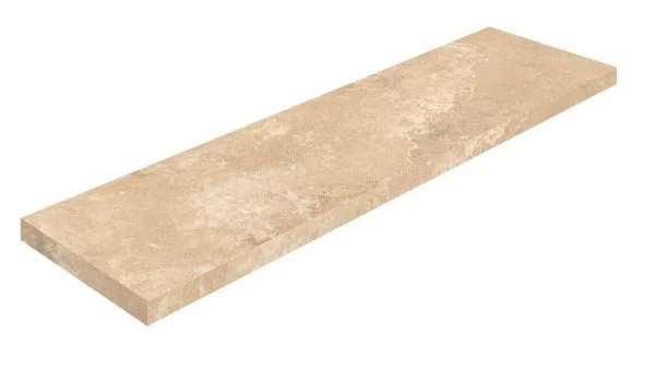 Керамогранит Coliseum Аурелия Беж Ступень угловая левая (Натуральный, 33х120) в Каменске-Уральском