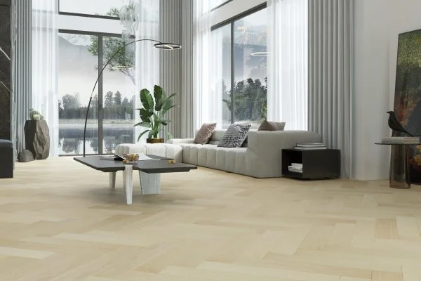 Паркетная доска Quartz Parquet Английская Ёлка Дуб Испанский 33-404 в Каменске-Уральском