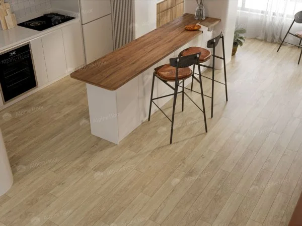 Каменно-полимерная плитка Alpine Floor Grand Sequoia Village Миндаль ECO 11-607 4мм, 43 класс в Каменске-Уральском