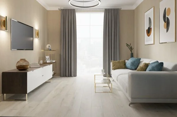 Ламинат Egger PRO 8/32 Дуб Кортина белый EPL034 в Каменске-Уральском