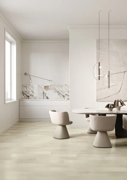 Паркетная доска Quartz Parquet Классик 7 мм Клён Американский Белый 400-56 в Каменске-Уральском