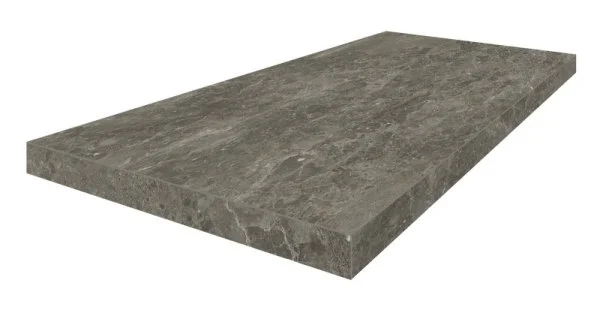 Керамогранит Coliseum Да Винчи Браун Ступень угловая левая (Натуральный, 33х60) в Каменске-Уральском