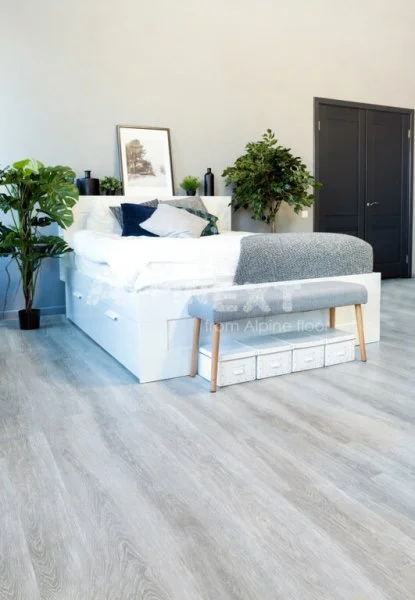 Кварц-виниловая плитка Alpine Floor Ultra Дуб Туманный ЕСО 5-26 2 мм. 34 класс в Каменске-Уральском