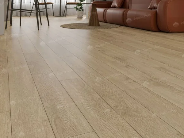 Каменно-полимерная плитка Alpine Floor Grand Sequoia Village Миндаль ECO 11-607 4мм, 43 класс в Каменске-Уральском