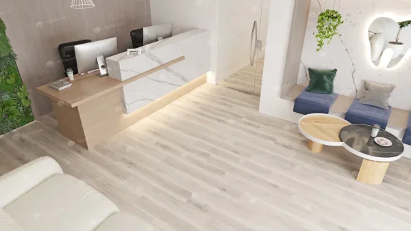 Кварц-виниловая плитка Alpine Floor Ultra Дуб Полярный ЕСО 5-19 2 мм. 34 класс в Каменске-Уральском