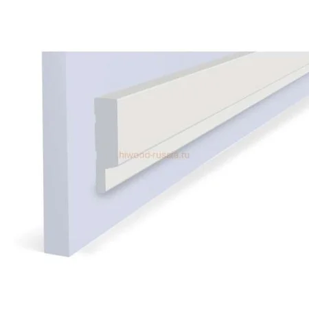 Финишный молдинг LF124A NP правый белый (42х12х2700мм) в Каменске-Уральском