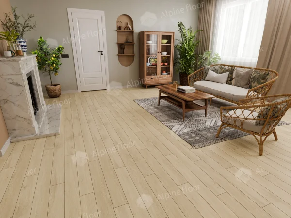 Каменно-полимерная плитка Alpine Floor Grand Sequoia Village Камфора ECO 11-507 4мм, 43 класс в Каменске-Уральском