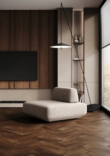 Паркетная доска Quartz Parquet Штучный паркет Орех Американский 44-400-29 в Каменске-Уральском