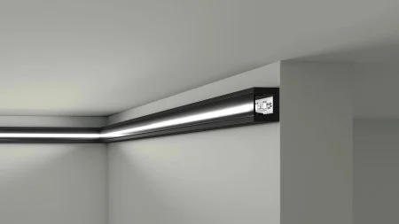 Профиль NMC Wallstyl IL12 Black (25х20х2000мм) в Каменске-Уральском