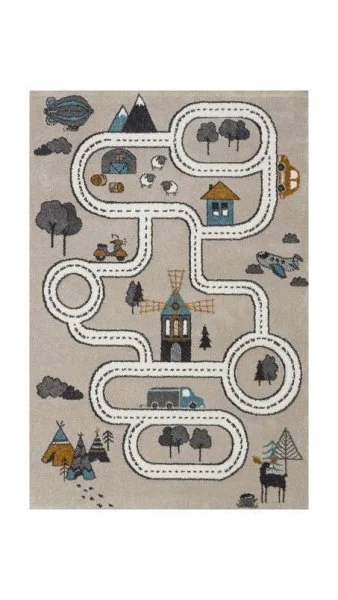 Ковер Синтелон Vegas Kids 1,20х1,70 01EKE Прямоугольник в Каменске-Уральском