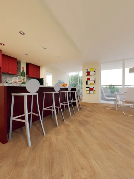 Кварц-виниловая плитка FineFloor Light Дуб Эно FF-1371 в Каменске-Уральском