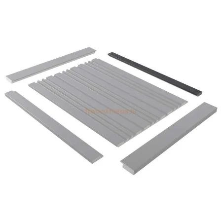 Финишный молдинг LF124B GR3 левый декорированный (31х12х2700мм) в Каменске-Уральском