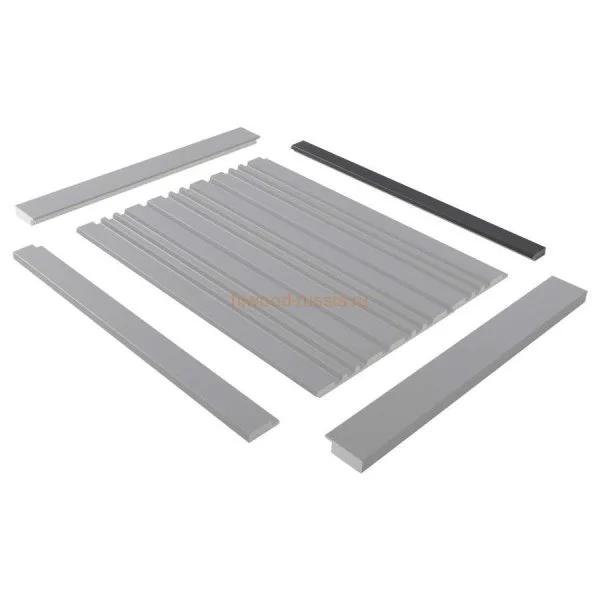 Финишный молдинг LF124B GR3 левый декорированный (31х12х2700мм) в Каменске-Уральском