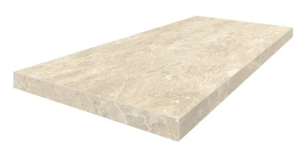 Керамогранит Coliseum Да Винчи Беж Ступень угловая левая (Натуральный, 33х60) в Каменске-Уральском