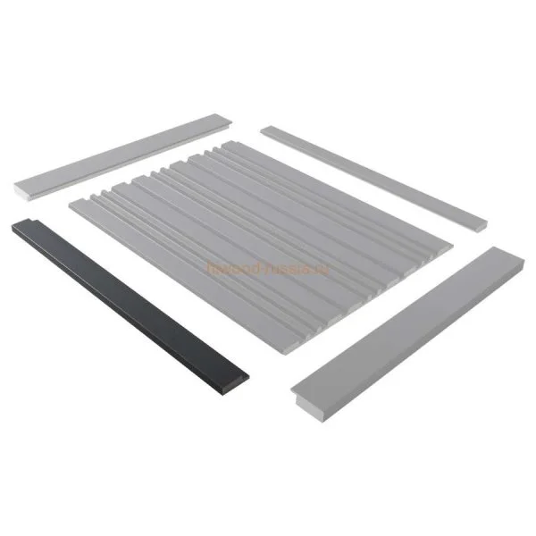 Финишный молдинг LF124A GR3 правый декорированный (42х12х2700мм) в Каменске-Уральском