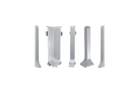 Внутренний угол для плинтуса ЭлитПроф Плоский 80 (ПВХ) в Каменске-Уральском