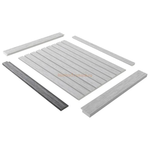 Финишный молдинг LF124A GN68 правый декорированный (42х12х2700мм) в Каменске-Уральском