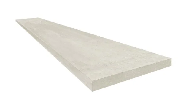 Керамогранит Coliseum Экспо Уайт Ступень угловая правая (Натуральный, 33х60) в Каменске-Уральском