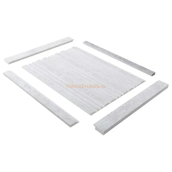 Финишный молдинг LF124B W50 левый декорированный (31х12х2700мм) в Каменске-Уральском