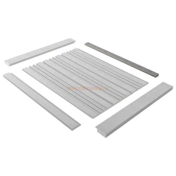 Финишный молдинг LF124B S339S левый декорированный (31х12х2700мм) в Каменске-Уральском