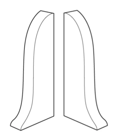 Заглушки Royce 55 №552 Белый Матовый в Каменске-Уральском