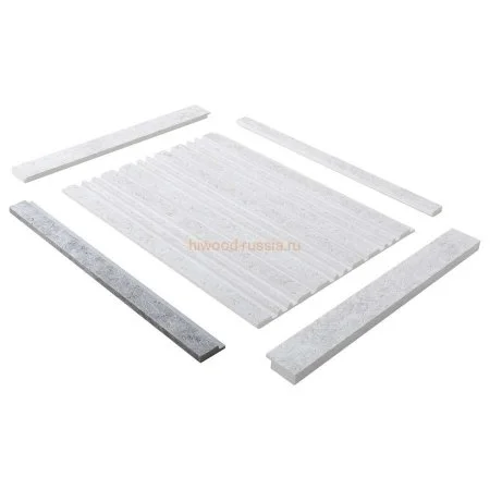 Финишный молдинг LF124A W50 правый декорированный (42х12х2700мм) в Каменске-Уральском