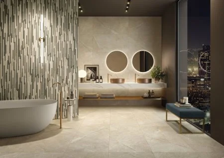 Керамогранит Italon Метрополис Вставка Стрип Ворм 26х75 (Натуральная) в Каменске-Уральском