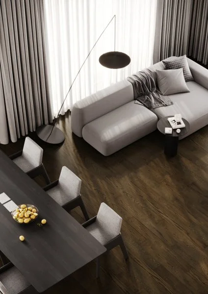 Паркетная доска Quartz Parquet Классик 5 мм Дуб Брауни 413 в Каменске-Уральском