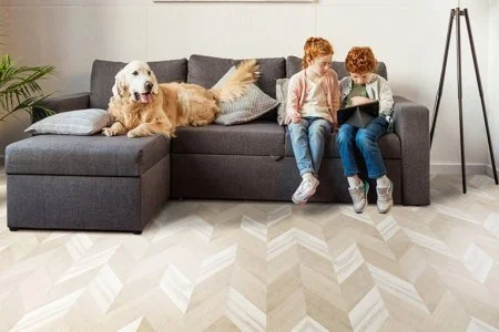 Пробковое покрытие CorkStyle Chevron Creme в Каменске-Уральском