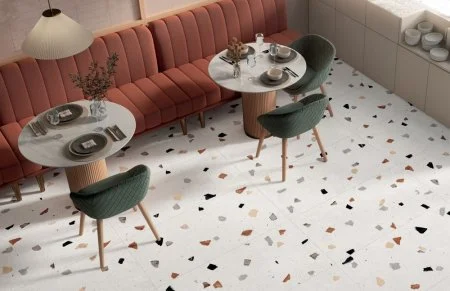 Керамогранит Coliseum Палладио Уайт 60х120 (Натуральный и Реттифицированный) в Каменске-Уральском