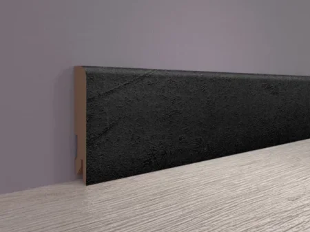 Плинтус MDF Bonkeel 24034 Чёрный Лофт (80х16х2400 мм) в Каменске-Уральском