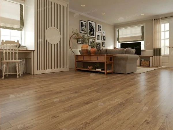 Каменно-полимерная плитка Alpine Floor Grand Sequoia Village Макадамия ECO 11-1007 4мм, 43 класс в Каменске-Уральском