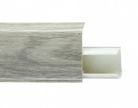 Пластиковый плинтус Royce №549 Дуб Альба (55х23х2200мм) в Каменске-Уральском