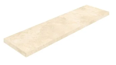 Керамогранит Coliseum Аурелия Уайт Ступень угловая левая (Натуральный, 33х120) в Каменске-Уральском