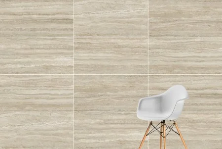 Керамогранит Vitra CityStone Травертин Линейный 60х120 (Натуральная и Реттифицированная) в Каменске-Уральском