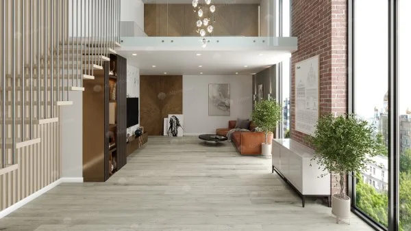 Кварц-виниловая плитка Alpine Floor Premium XL Дуб Серебряный ЕСО 7-22, 8 мм. 43 класс в Каменске-Уральском