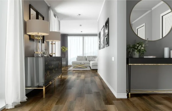 Кварц-виниловая плитка Refloor Fargo Comfort 61W921 Дуб Прага (Градиент) в Каменске-Уральском