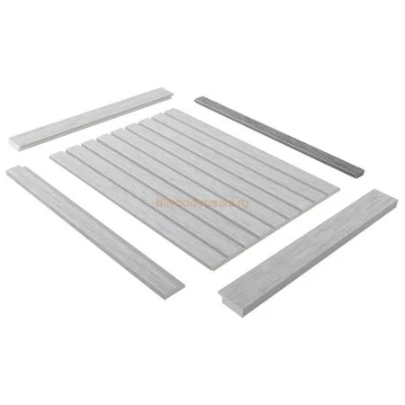 Финишный молдинг LF124B GN68 левый декорированный (31х12х2700мм) в Каменске-Уральском