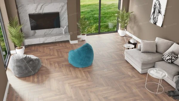 Каменно-полимерная плитка Alpine Floor Parqet Light Дуб Royal ECO 13-2, 4 мм 43 класс в Каменске-Уральском