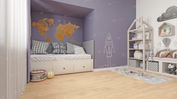 Каменно-полимерная плитка Alpine Floor Classic Дуб Ваниль Селект ECO 106-3, 4мм 43 класс в Каменске-Уральском