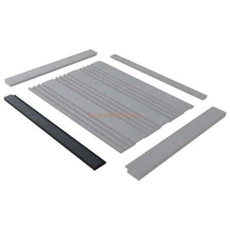 Финишный молдинг LF124A BK114K правый декорированный (42х12х2700мм) в Каменске-Уральском