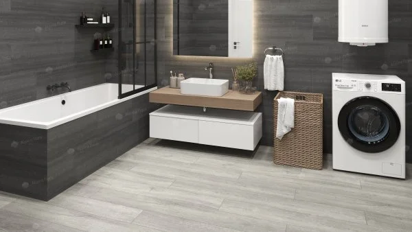 Кварц-виниловая плитка Alpine Floor Premium XL Дуб Платина ЕСО 7-14, 8 мм. 43 класс в Каменске-Уральском