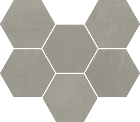 Керамогранит Italon Континуум Айрон Мозаика Гексагон (Натуральная 25х29) в Каменске-Уральском